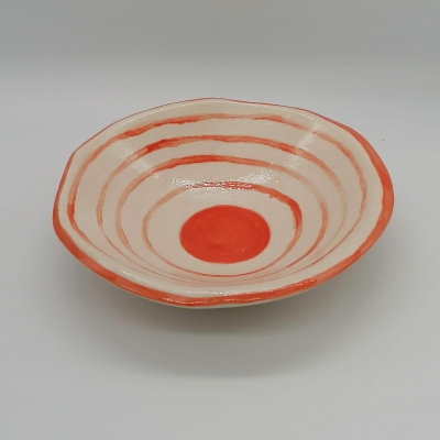 coupelle florale en céramique ligne corail coupelle en céramique