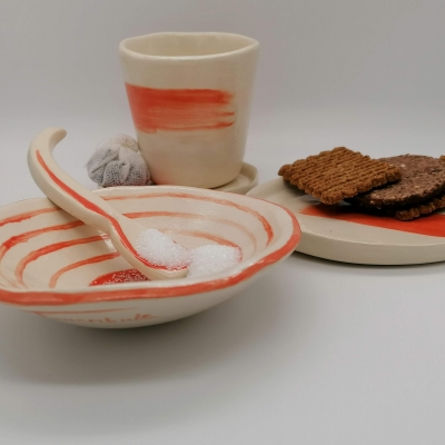 coupelle florale en céramique ligne jade coupelle en céramique