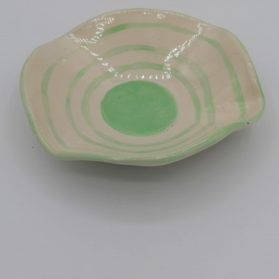 coupelle florale en céramique ligne jade coupelle en céramique
