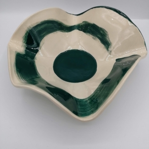 saladier, céramique, terre blanche